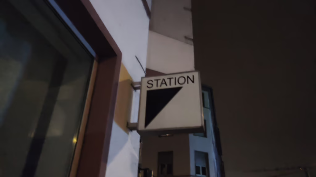 Station sign